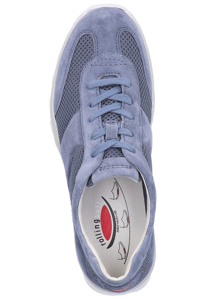 Gabor Sneaker Veloursleder/Textil Blau