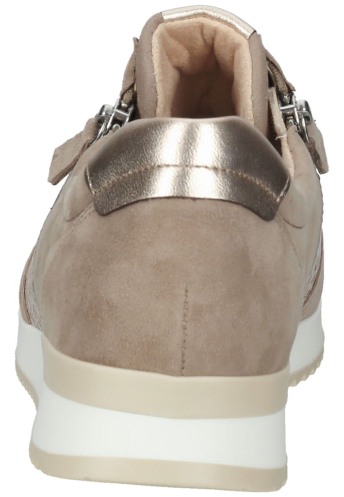 Gabor Sneaker Veloursleder/Textil Braun/Beige