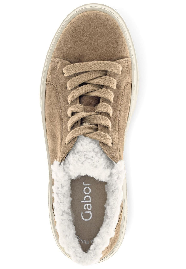 Gabor Sneaker Veloursleder/Textil Desert