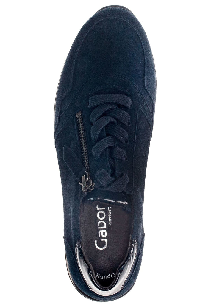 Gabor Sneaker Veloursleder/Textil Dunkelblau