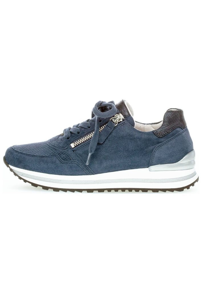 Gabor Sneaker Veloursleder/Textil Marine