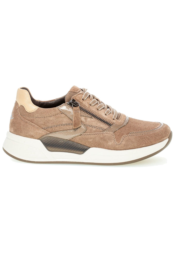 Gabor Sneaker Veloursleder/Textil Muskat