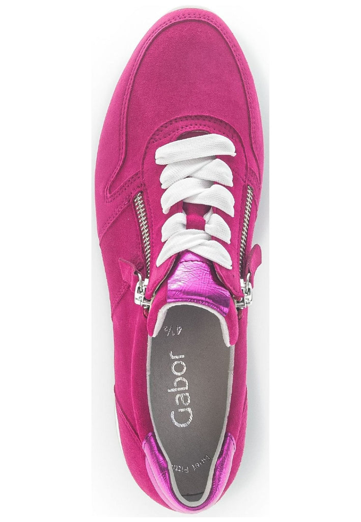 Gabor Sneaker Veloursleder/Textil Pink