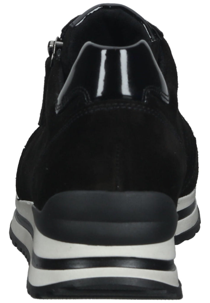 Gabor Sneaker Veloursleder/Textil Schwarz Lack