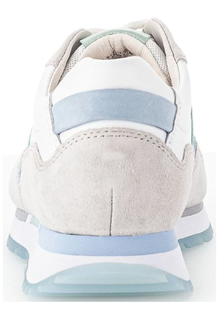 Gabor Sneaker Veloursleder/Textil Weiß Kombi