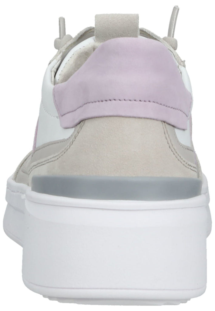 Gabor Sneaker Veloursleder/Textil Weiß/Lila