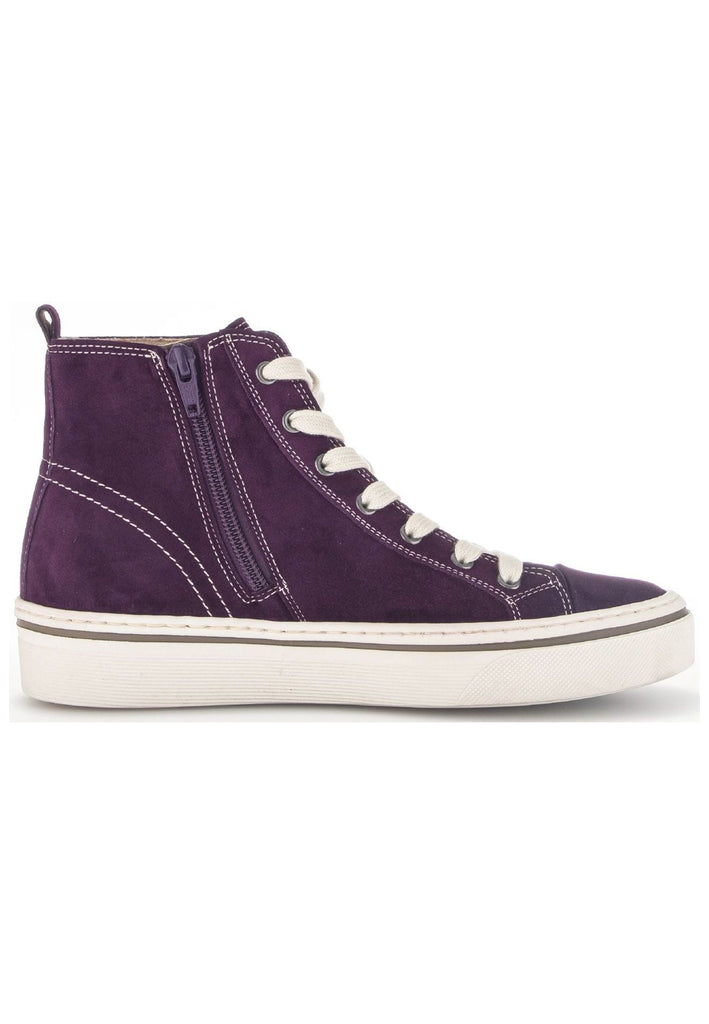 Gabor Sneaker Veloursleder Violett