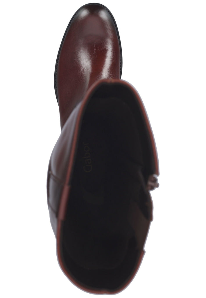 Stiefel Gabor Stiefel Glattleder Dunkelbraun
