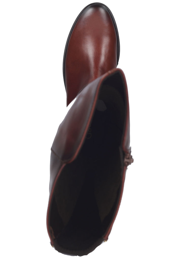 Stiefel Gabor Stiefel Glattleder Dunkelbraun