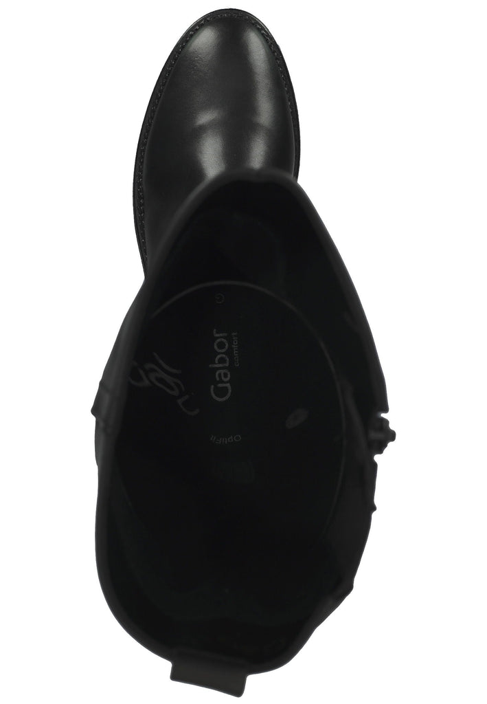 Stiefel Gabor Stiefel Glattleder Schwarz