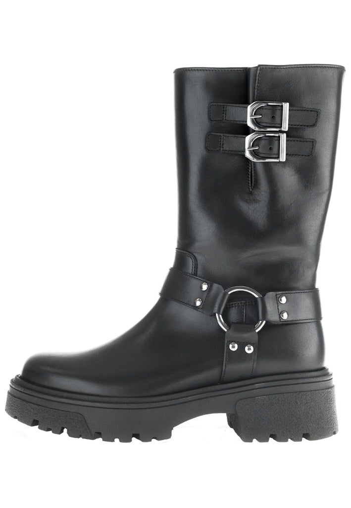 Stiefel Gabor Stiefel Glattleder Schwarz Warmfutter