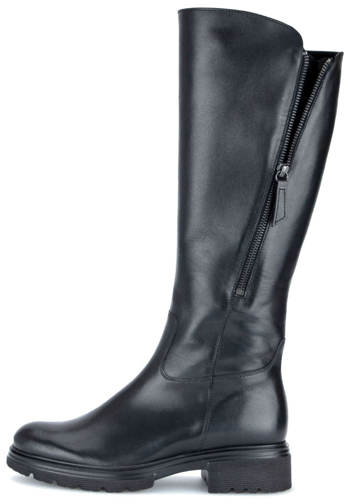 Stiefel Gabor Stiefel Leder/Textil Schwarz