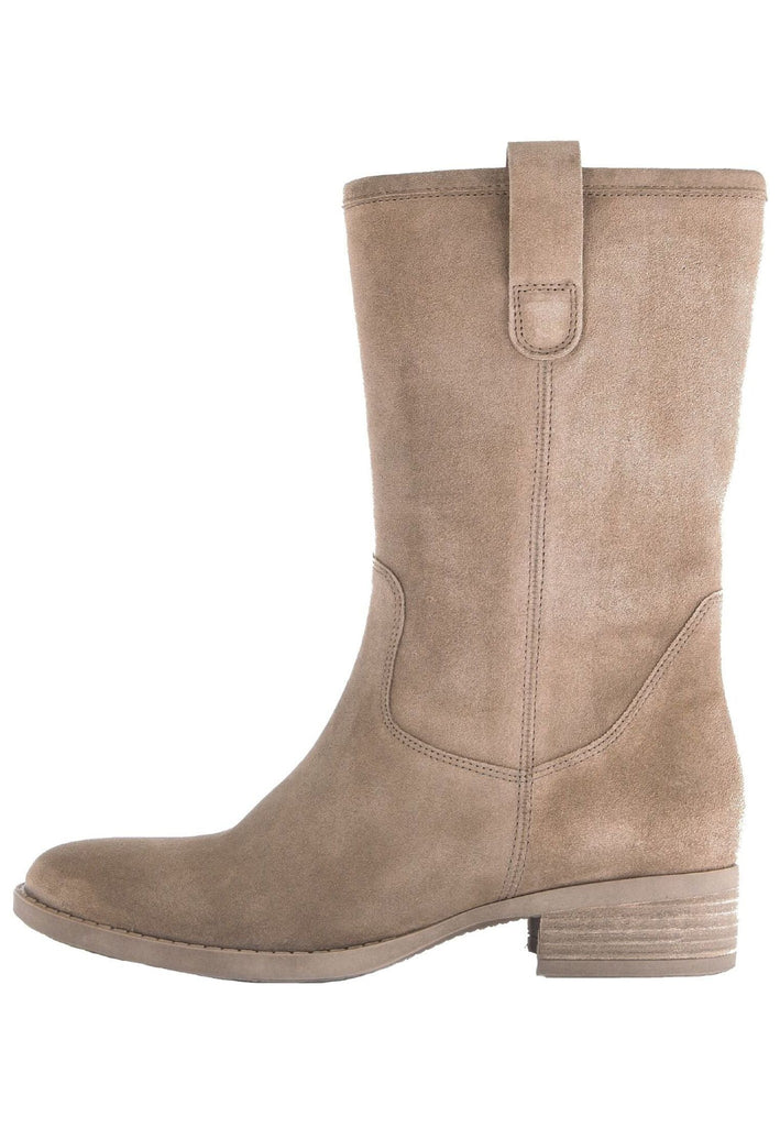 Stiefel Gabor Stiefel Veloursleder Beige