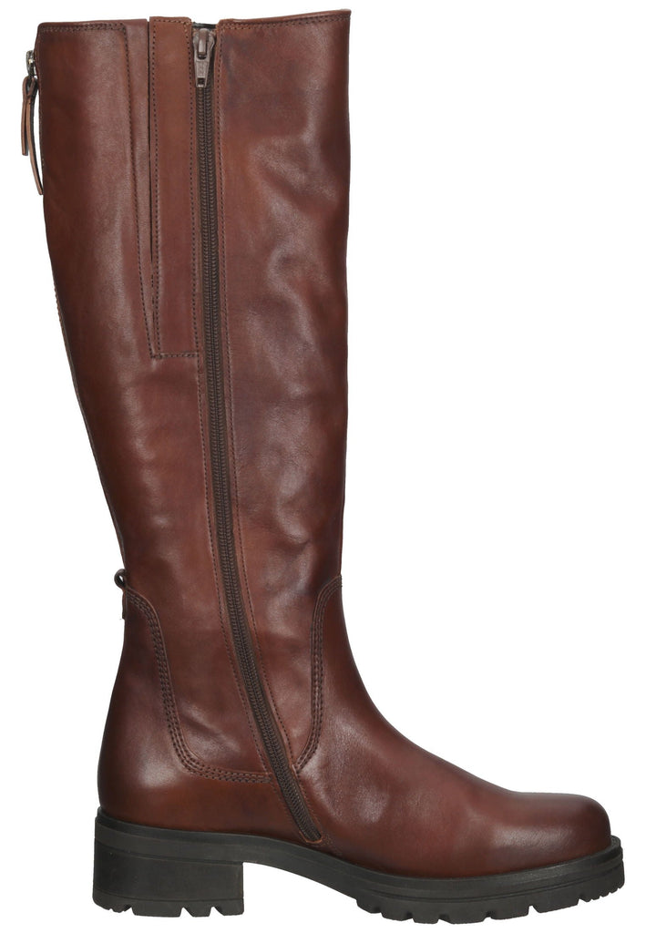 Gabor Stiefel Glattleder Dunkelbraun