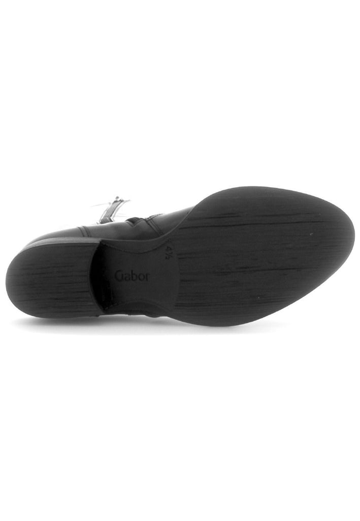 Gabor Stiefel Glattleder Schwarz