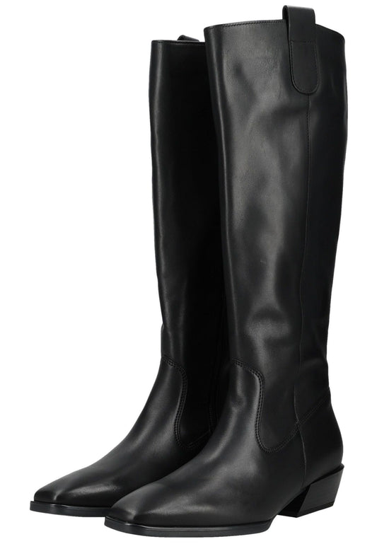 Gabor Stiefel Glattleder Schwarz Warmfutter