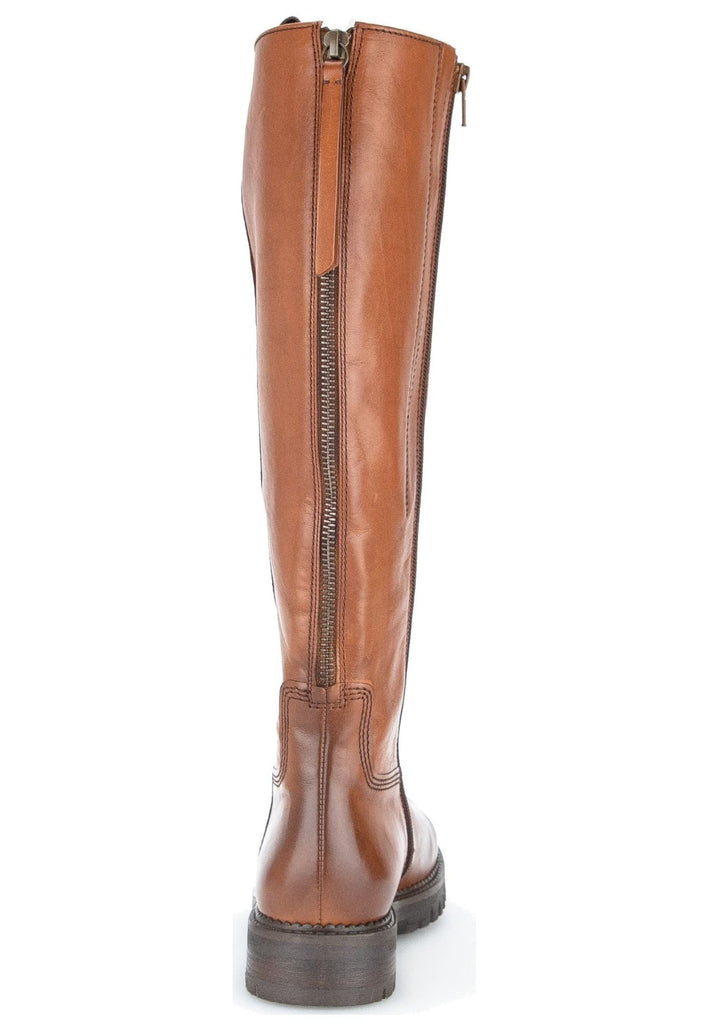 Gabor Stiefel Leder Cognac