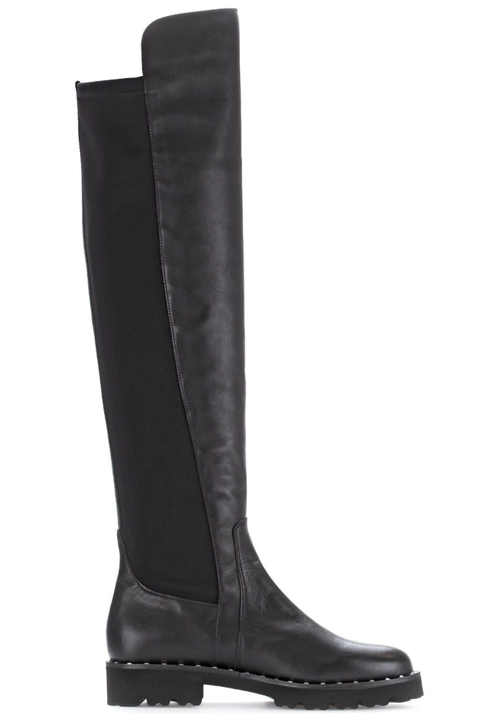 Gabor Stiefel Leder/Textil Schwarz