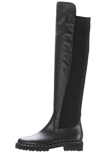 Gabor Stiefel Leder/Textil Schwarz