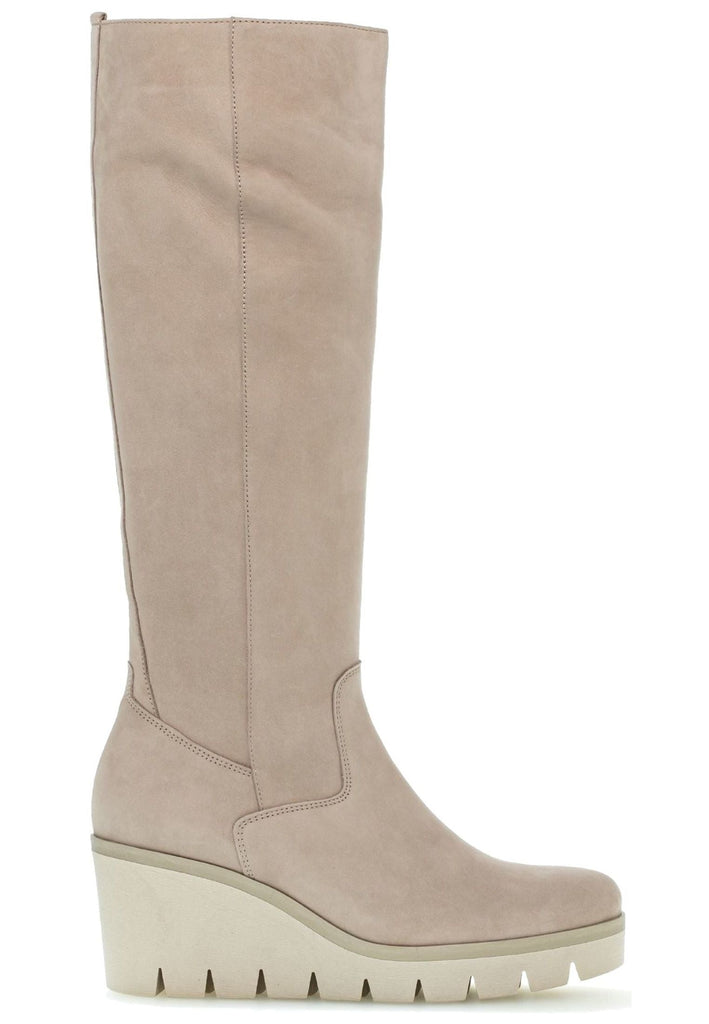 Gabor Stiefel Nubukleder Leinen