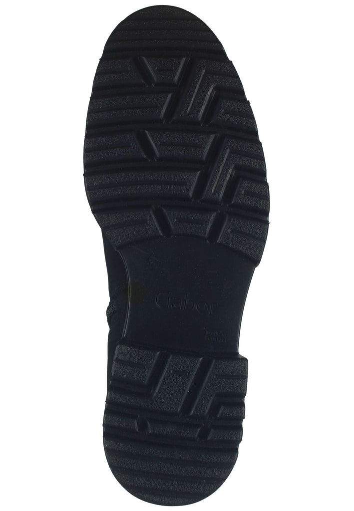 Gabor Stiefel Nubukleder Schwarz