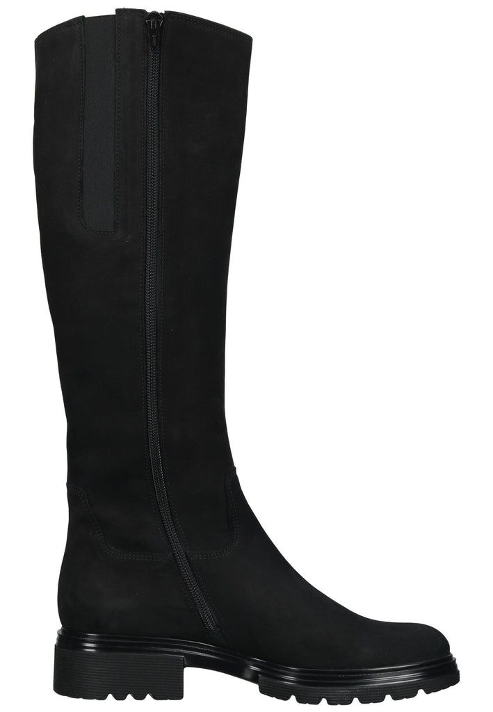 Gabor Stiefel Nubukleder Schwarz
