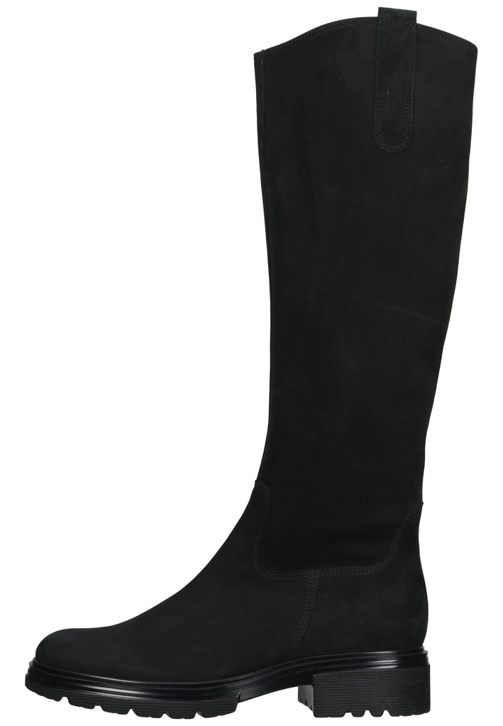 Gabor Stiefel Nubukleder Schwarz