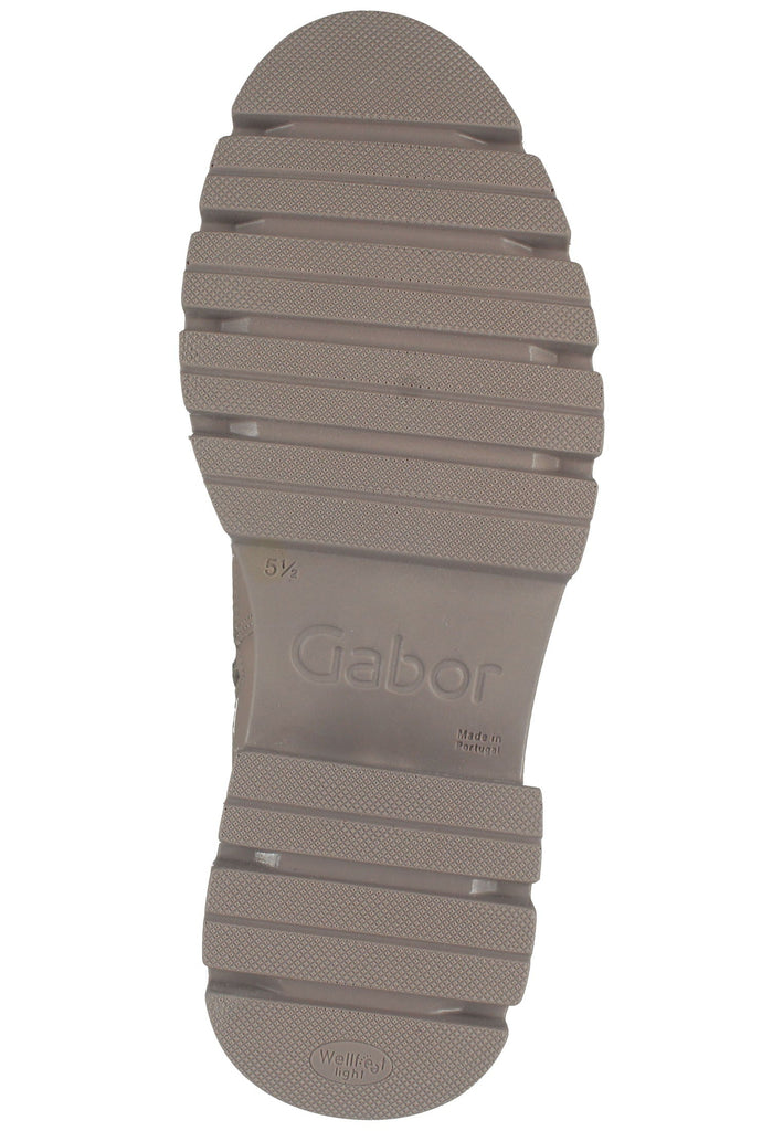 Gabor Stiefel Nubukleder/Textil Nude