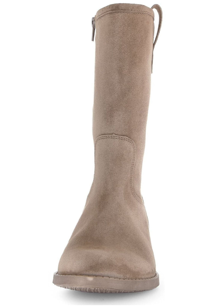 Gabor Stiefel Veloursleder Beige