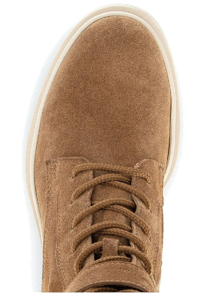 Gabor Stiefel Veloursleder Braun/Beige