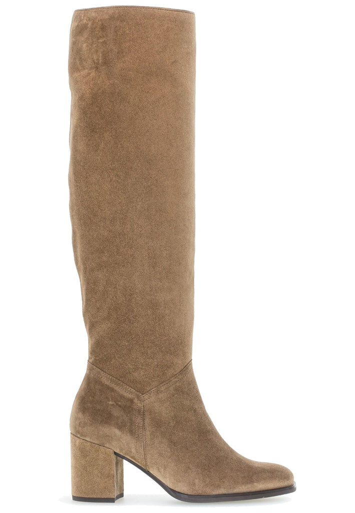 Gabor Stiefel Veloursleder Mittelbraun