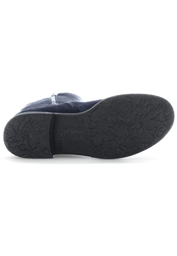 Gabor Stiefel Veloursleder Pazifik Warmfutter