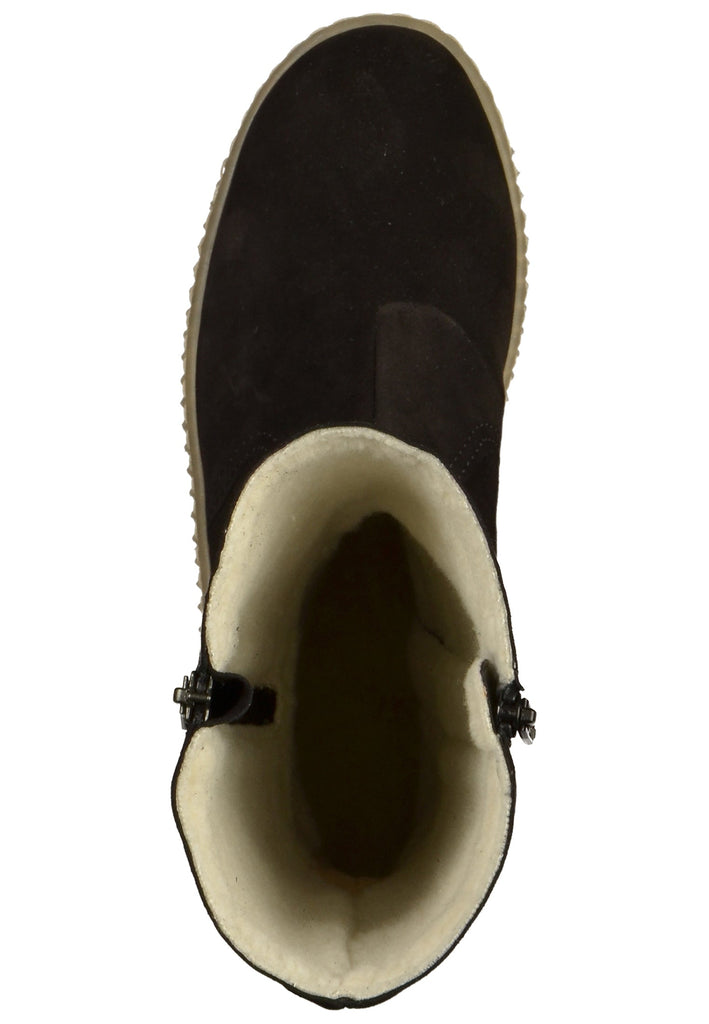 Gabor Stiefel Veloursleder Schwarz