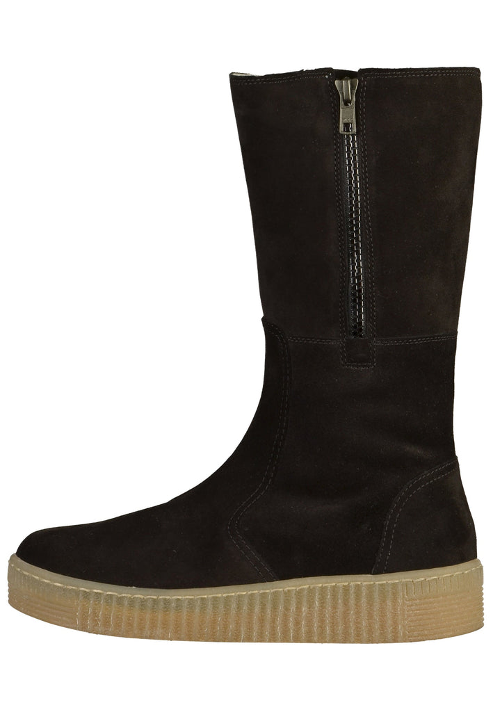 Gabor Stiefel Veloursleder Schwarz