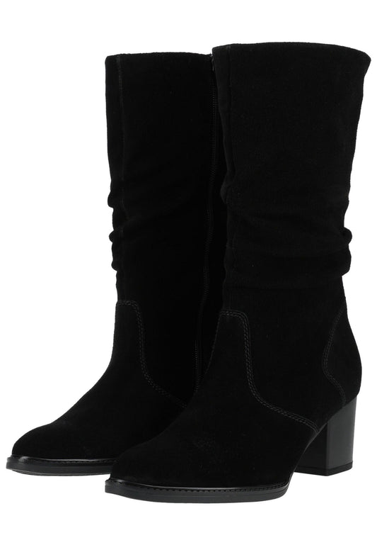Gabor Stiefel Veloursleder Schwarz