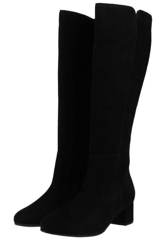 Gabor Stiefel Veloursleder Schwarz