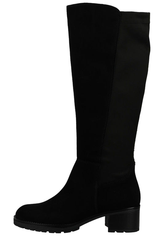 Gabor Stiefel Veloursleder Schwarz