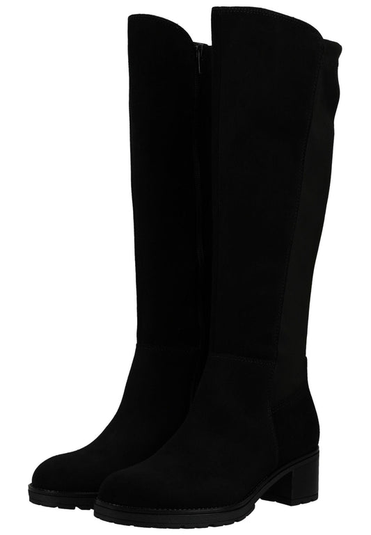 Gabor Stiefel Veloursleder Schwarz