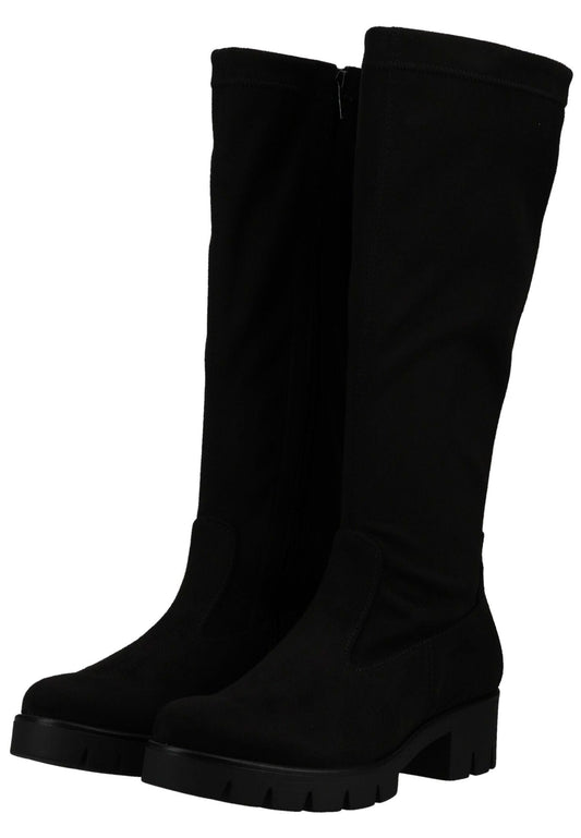 Gabor Stiefel Veloursleder Schwarz