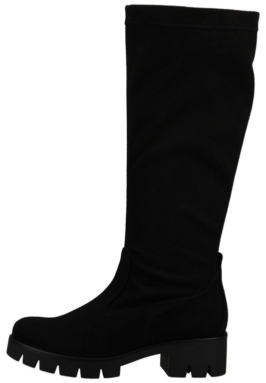 Gabor Stiefel Veloursleder Schwarz