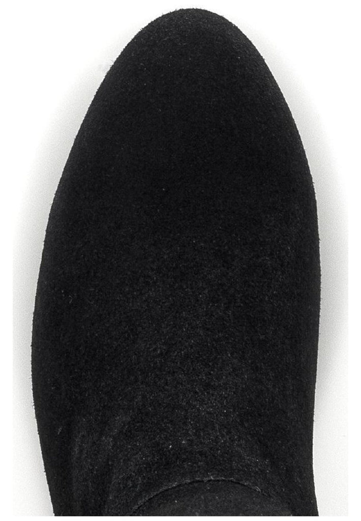 Gabor Stiefel Veloursleder Schwarz Warmfutter