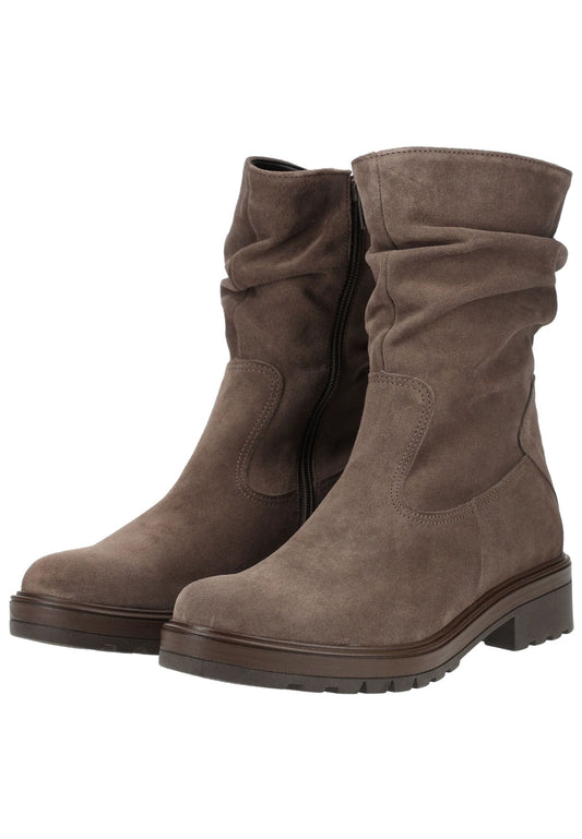 Gabor Stiefel Veloursleder Taupe
