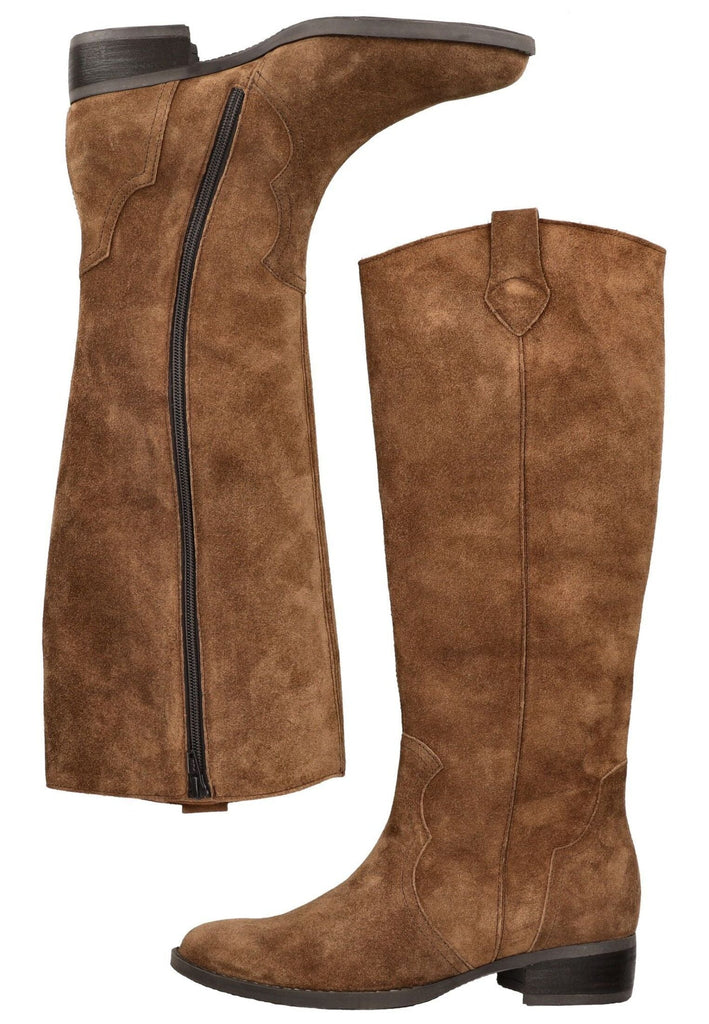 Gabor Stiefel Veloursleder Whisky