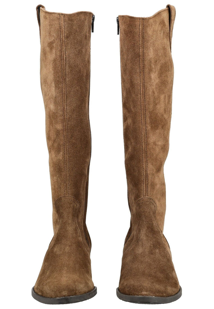 Gabor Stiefel Veloursleder Whisky