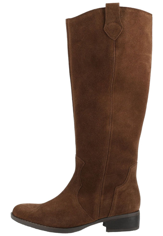 Gabor Stiefel Veloursleder Whisky