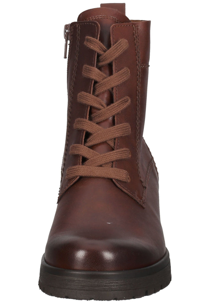 Gabor Stiefelette Glattleder Dunkelbraun