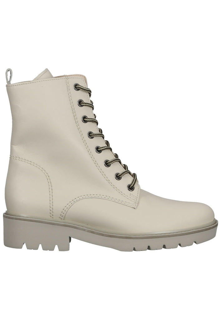 Gabor Stiefelette Glattleder Ivory