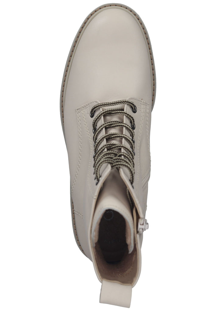 Gabor Stiefelette Glattleder Ivory