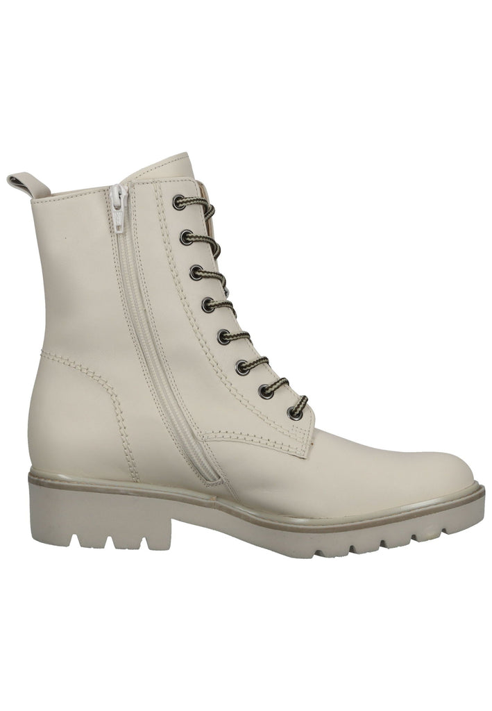 Gabor Stiefelette Glattleder Ivory