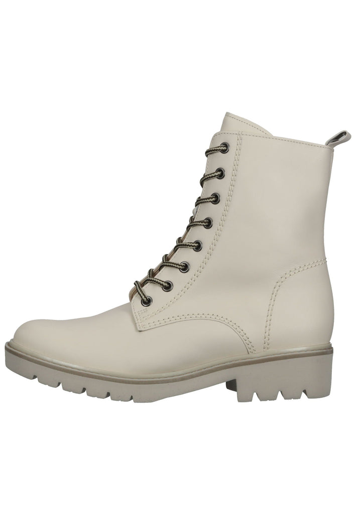 Gabor Stiefelette Glattleder Ivory